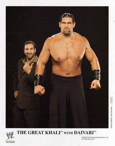 Khali with Shawn Daivari